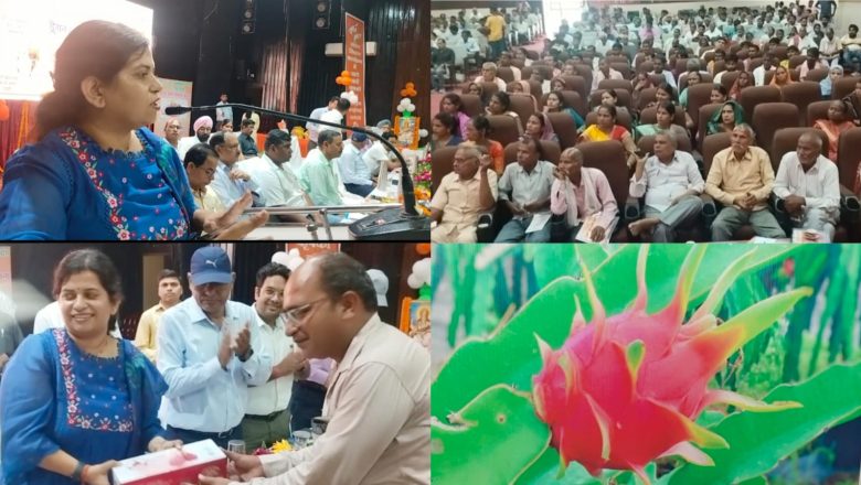 उधान विभाग द्वारा सीडीओ की अध्यक्षता में ड्रैगन फ्रूट खेती के संबंध में आयोजित कराई गई कार्यशाला 