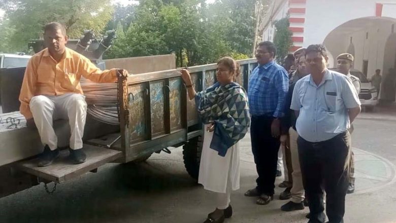 छः वर्ष बाद मिला विद्युत भंडार केन्द्र से निजी नलकूप का सामान