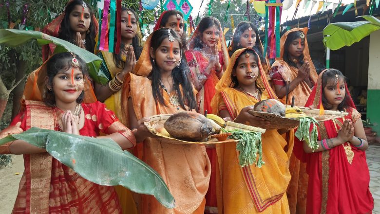 द ग्रीन प्लेनेट स्कूल में छठ पूजा को लेकर नृत्य नाटिका का भव्य आयोजन