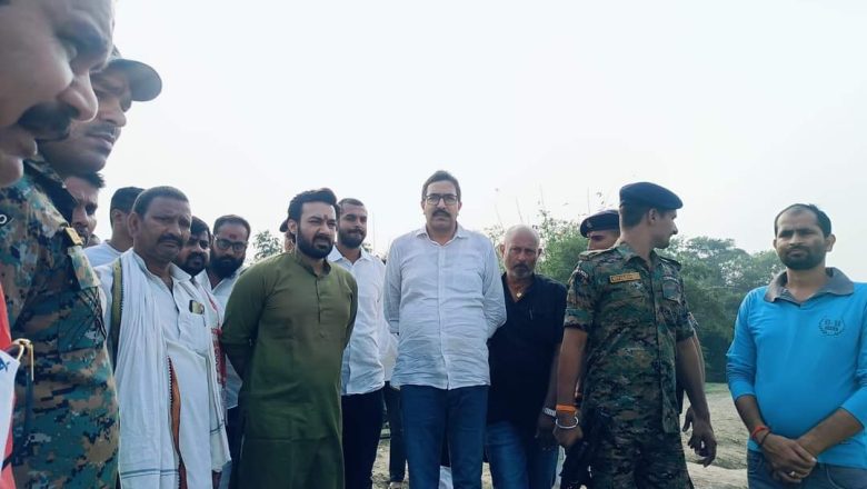 डेंगराही कोसी नदी में पुल फरकिया वासियों के लिए मील का पत्थर साबित होगा -सांसद राजेश वर्मा