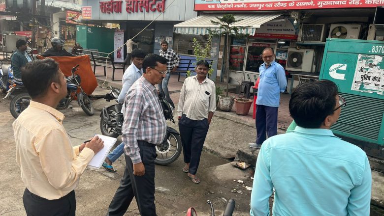 काशीपुर।नगर निगम ने जारी किए 30 हजार के नोटिस