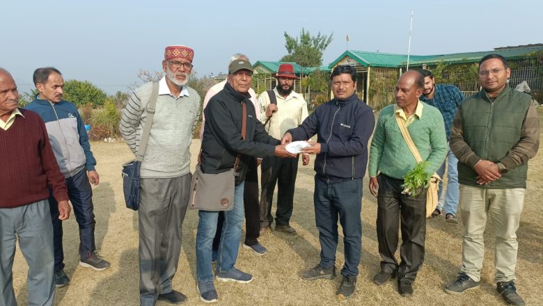 अल्मोड़ा: निहिर हिमालयन संस्थान ने किसानों के लिए नई पहल की शुरुआत