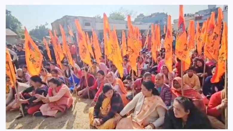 बांग्लादेश में हिंदू उत्पीड़न के खिलाफ आक्रोश रैली निकाली