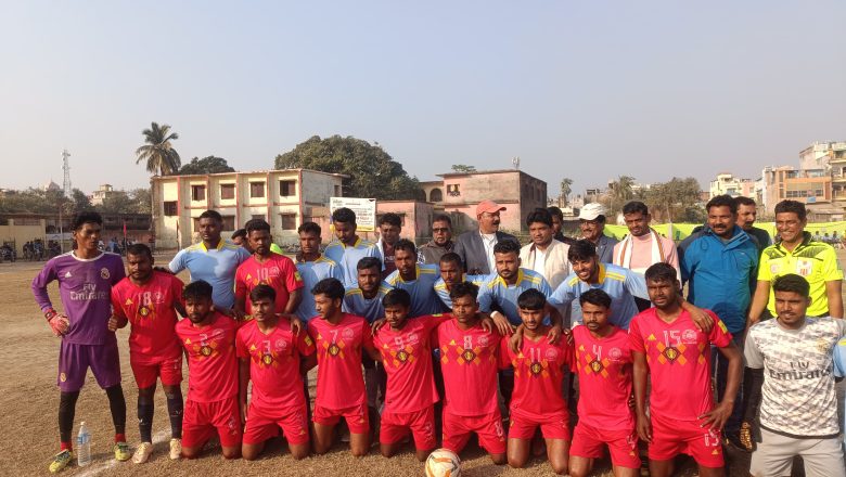 रेल जमालपुर ने सहरसा को 2 -0 से पराजित कर लहराया परचम
