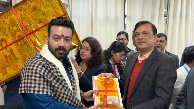 सहरसा।धमहरा घाट रेलवे स्टेशन का नाम “माता कात्यायनी धाम” रेलवे स्टेशन रखा जाए :- सांसद राजेश वर्मा