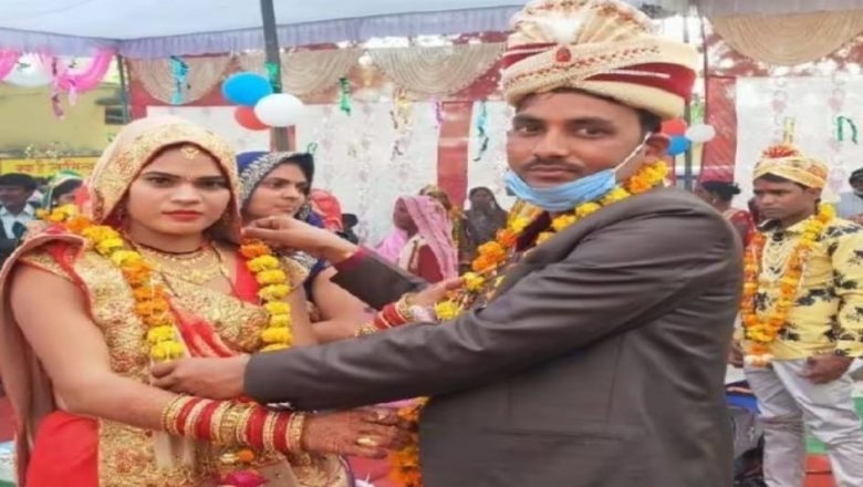 हापुड़।मुख्यमंत्री सामूहिक विवाह आयोजन में वैवाहिक बंधन में बंधे 49 जोड़े