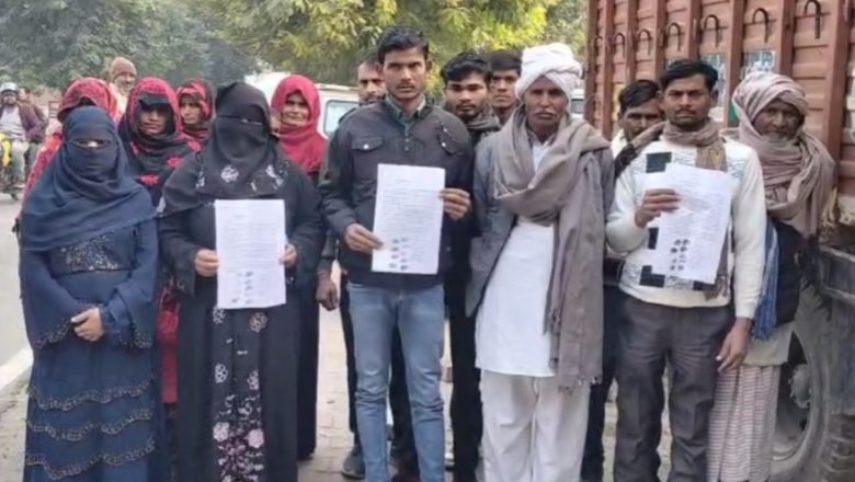 बदायूँ।कब्रिस्तान पर अवैध कब्जे को लेकर ग्रामीणों ने डीएम व एसएसपी से की शिकायत ।