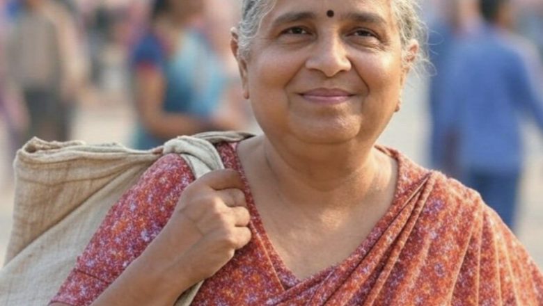 प्रयागराज।झोला लेकर महाकुंभ पहुंचीं 775 करोड़ की मालकिन।