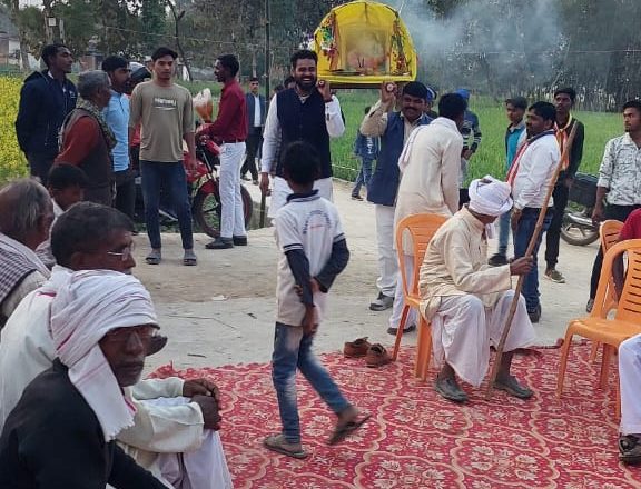 बलिया नगरा में धूमधाम से मनाई गई संत रविदास जयंती