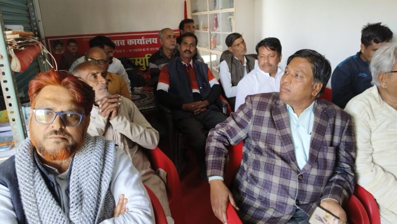 आजमगढ़।निजामाबाद में भारतीय कम्यूनिस्ट पार्टी कार्यालय पर डा तुलसी राम की दसवीं पुण्य तिथि मनाई गई 