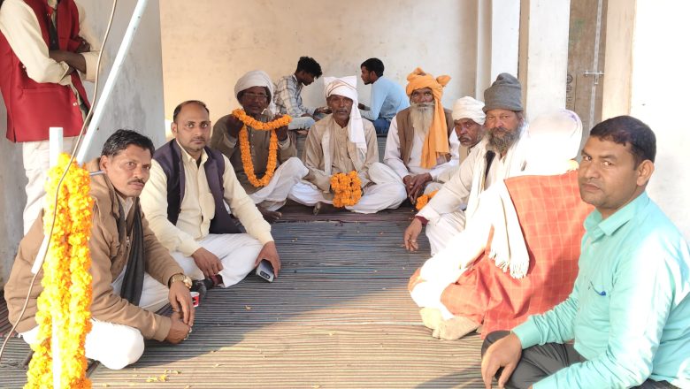 आजमगढ़।सीधा सुल्तान गांव में मनाई गई गुरु रविदास की छठ्ठी 