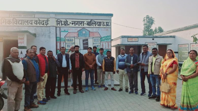 बलिया।शिक्षक संकुल मासिक बैठक कर बनाई निपुण विद्यालय बनाने की रणनीति