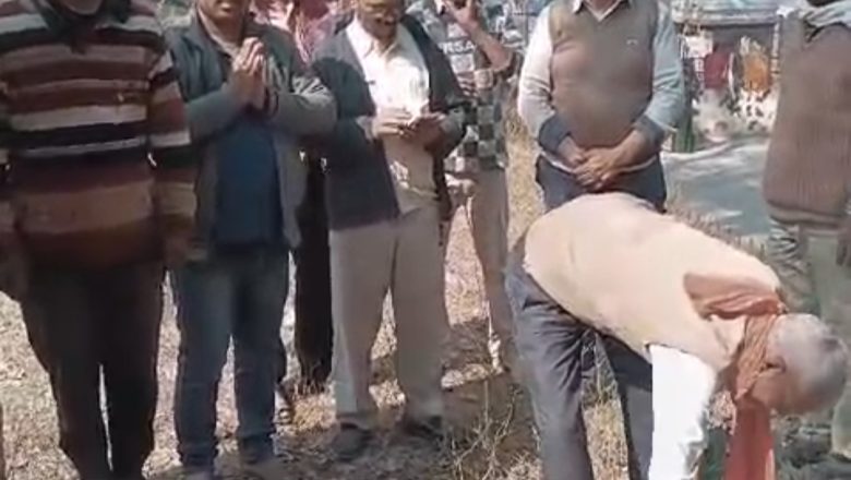 भदोही।सुरियावां में शनिदेव मंदिर निर्माण का शुभारंभ, भक्तों में उत्साह