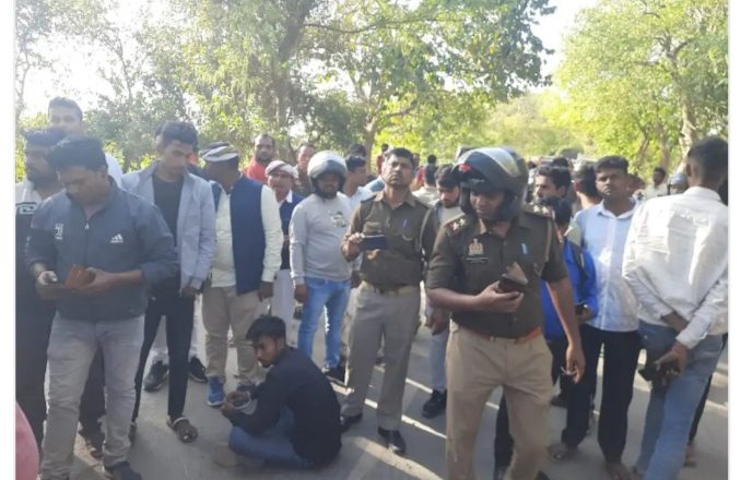 बलिया।बाइक और स्कॉर्पियो की हुई जोरदार टक्कर, एक की मौत दूसरा हुआ गंभीर रूप से घायल