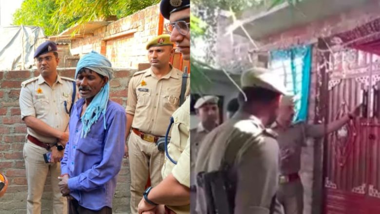 शाहजहांपुर ।पत्नी गई हुई थी मायके पीछे पति ने अपने चार बच्चों की गला रेतकर करी हत्या और खुद लगा ली फांसी