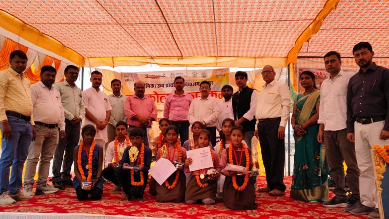 भदोही।प्राथमिक विद्यालय और पूर्व माध्यमिक विद्यालय भौथर के बच्चों का संयुक्त रूप से किया गया वार्षिकोत्सव कार्यक्रम तथा विदाई समारोह।