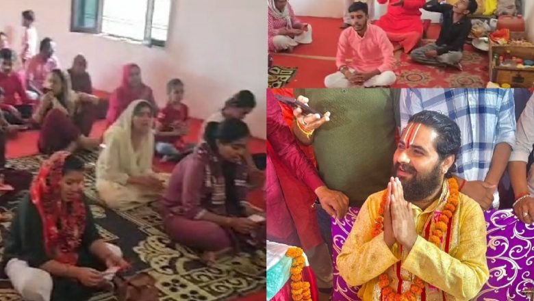 बदायूं।श्री बल्देव धाम बालाजी दरबार गुधनी में धूमधाम से मनाया गया हनुमान जी का प्राकट्य उत्सव