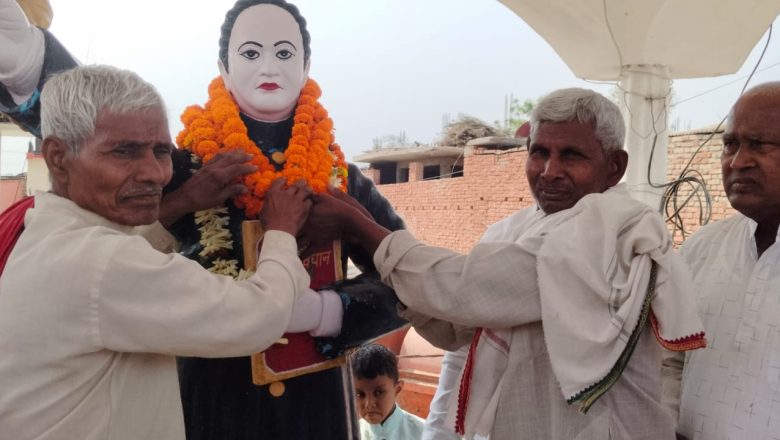 बलिया।क्षेत्र में धूमधाम से मनाया गया बाबा साहब की जयंती ।
