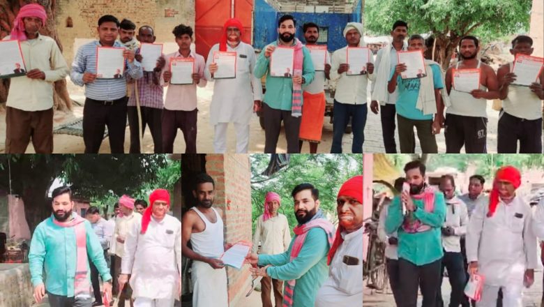 शाहजहांपुर।ददरौल क्षेत्र में लखन प्रताप द्वारा लगातार चलाया जा रहा पीडीए अभियान, की जा रही बाबा साहब के मान पर चर्चा