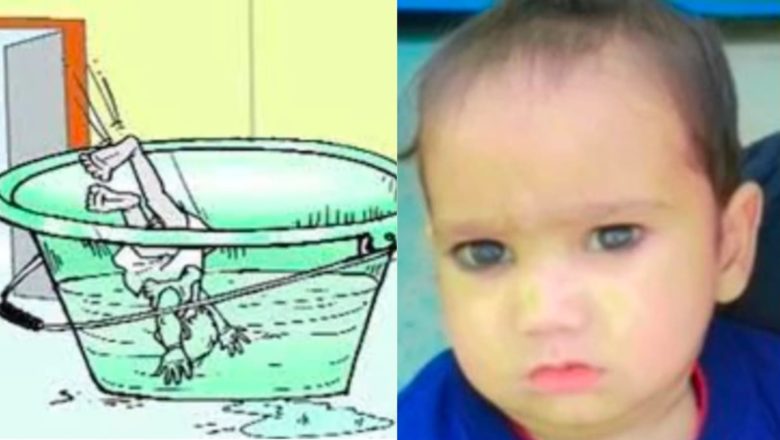 रामपुर।पानी भरी बाल्टी में गिरी एक साल की मासूम फिर नहीं निकल पाई जिंदा रामपुर में हुआ दर्दनाक हादसा