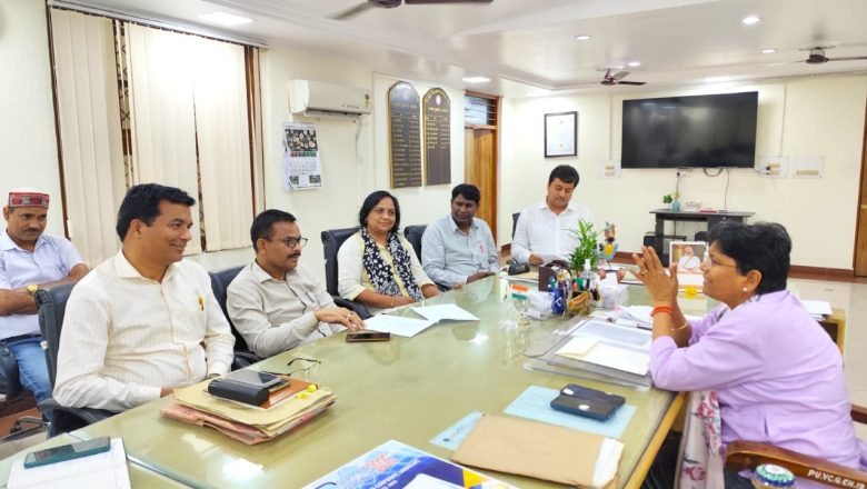 जौनपुर।पूर्वांचल विश्वविद्यालय में आगामी योग कार्यक्रम को लेकर कुलपति ने की बैठक। 