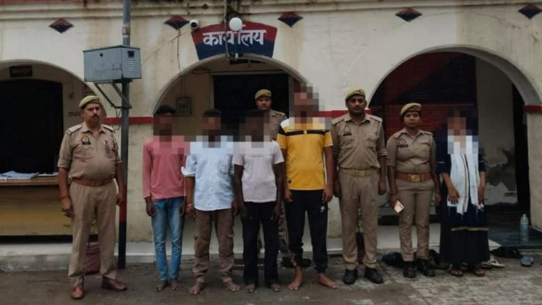 जौनपुर।सरपतहां पुलिस की बड़ी कार्रवाई: यूपी-112 पर हमले के मामले में पाँच अभियुक्त गिरफ्तार