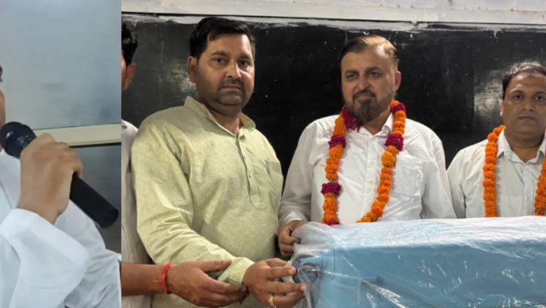 शाहजहांपुर।ओसीएफ के प्रतिरक्षा कर्मचारी यूनियन के माजिद रफीक की सेवानिवृत्ति के बाद महामंत्री बने मोहम्मद रिज़वान