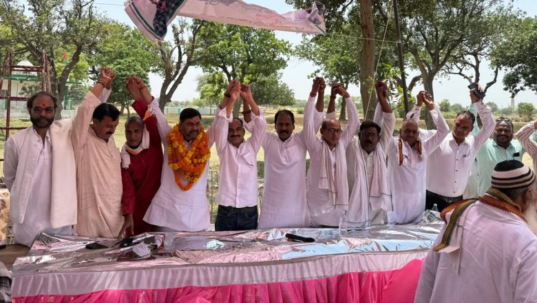 जौनपुर।मडियाहूँ में संविधान बचाओ सम्मेलन, कांग्रेस नेताओं ने सरकार को घेरा।