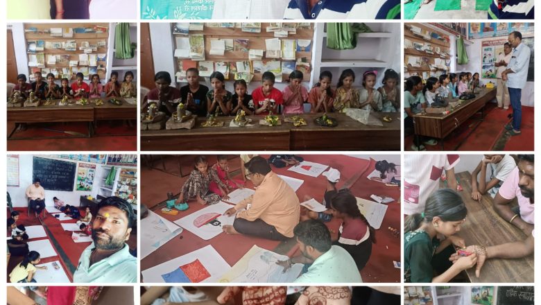 (नगर क्षेत्र)।उच्च प्राथमिक विद्यालय चौक में समर कैंप से बच्चों की पढ़ाई की क्षमता विकसित:समर कैंप में कब्बड्डी, वालीवाल खेलों के गुर सीखे।