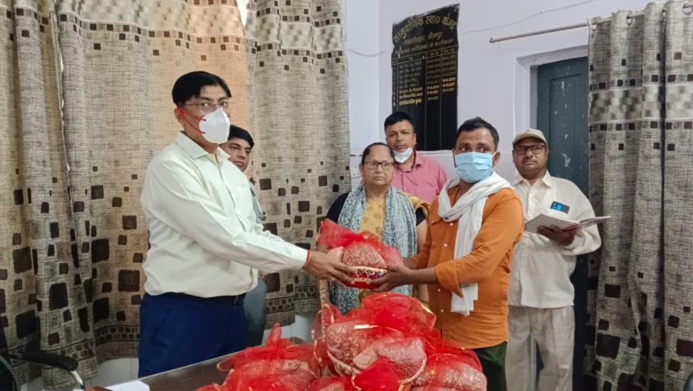 जौनपुर।पोषण पोटली का हुआ वितरण