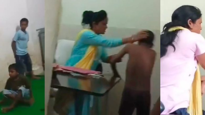 शाहजहांपुर। राजकीय बाल शिशु सुधार गृह में वार्डन द्वारा बच्चो को क्रूरता से पिटाई का वीडियो वायरल प्रशासन ने दिए जांच के आदेश