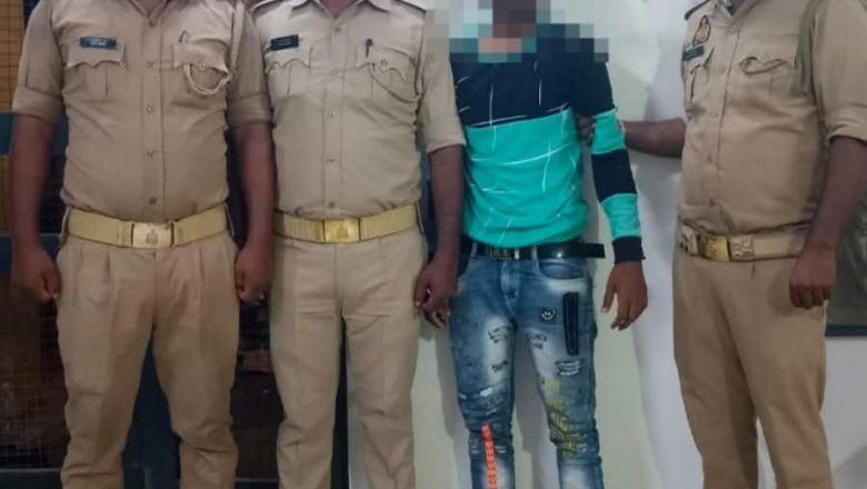 जौनपुर।चैन छिनैती करने वाला शातिर बदमाश गिरफ्तार, साथी फरार पुलिस ने 6 घंटे में किया खुलासा।