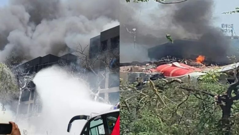 अहमदाबाद से लंदन जा रहा एयर इंडिया का विमान हुआ क्रैश 100 से ऊपर मौतों की आशंका 242 लोग थे सवार