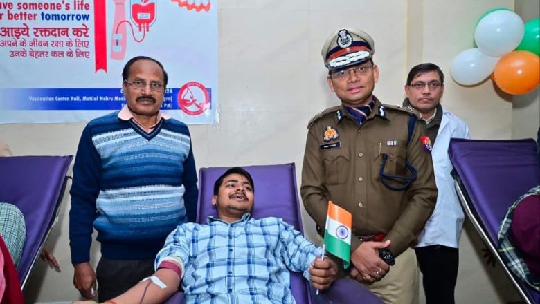 भदोही।रक्तदान के प्रेरणास्रोत: अनूप बिंद