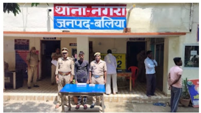 बलिया।सोलर पैनल खोलने वाले चोर को पुलिस ने किया गिरफ्तार