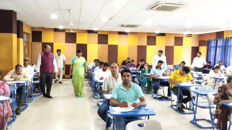 जौनपुर।पीयू में कड़े सुरक्षा के बीच संपन्न हुई पीएच.डी. प्रवेश परीक्षा।