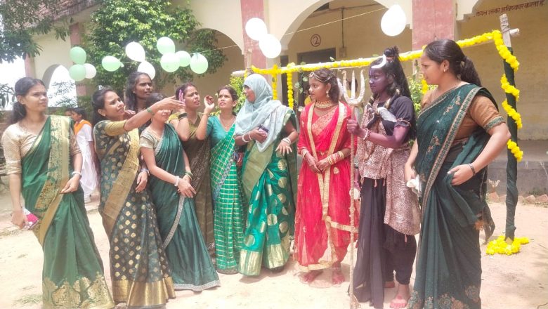 बलिया।श्री राम आशीष सिंह इंटर कालेज सिसवार कलां स्कूल में सावन महोत्सव का हुआ आयोजन, बच्चों का कार्यक्रम देख हर्षाए लोग।