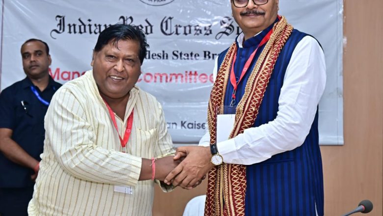 शाहजहांपुर।उप मुख्यमंत्री रेड क्रॉस सोसाइटी के सभापति निर्वाचित।