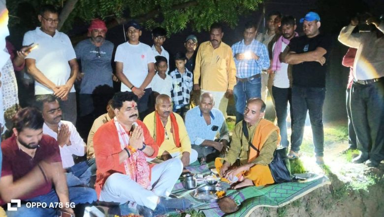 जौनपुर।बदलापुर विधायक ने लेदुका गांव में पशु अस्पताल निर्माण हेतु किया भूमि पूजन