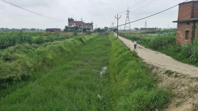 आजमगढ़।टिकरगाढ रजवाहा नहर में पानी न आने से किसान परेशान