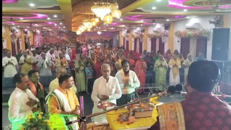 आजमगढ़।पांच दिवसीय श्री शिव कथा अमृत रसपान में उमड़ा जनसैलाब 