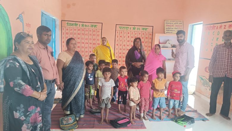 भदोही।हिम्मतपुर आंगनबाड़ी केंद्र का निरीक्षण, कार्यकर्ताओं को दिए गए महत्वपूर्ण निर्देश।