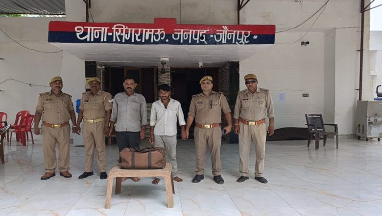 जौनपुर पुलिस की कार्यवाही में सात अपराधी गिरफ्तार