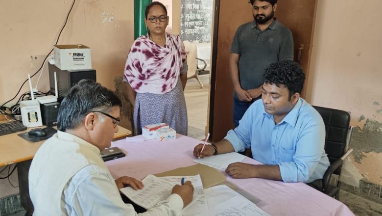 दुर्गागंज में टीबी मुक्त भारत अभियान: मुख्य चिकित्सा अधिकारी ने दिए निर्देश।