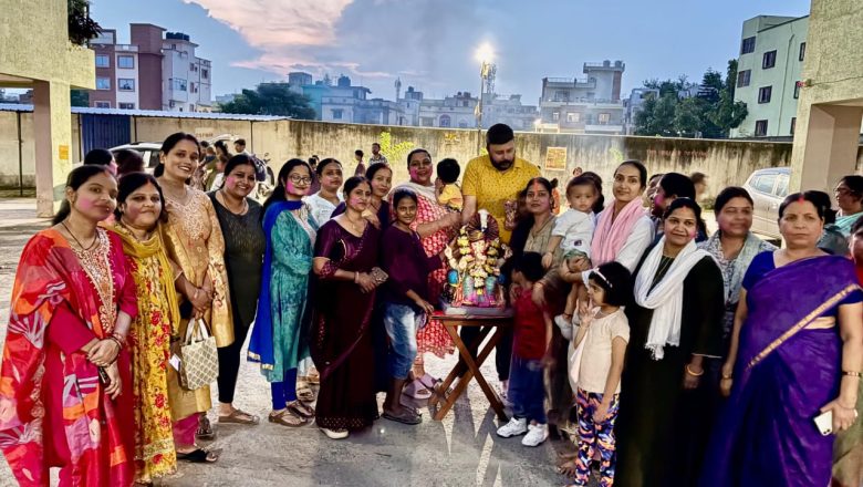 रांची।एकलव्य सोसाइटी में 10 दिवसीय गणेश पूजा का हुआ समापन, धूमधाम से किया गया विसर्जन