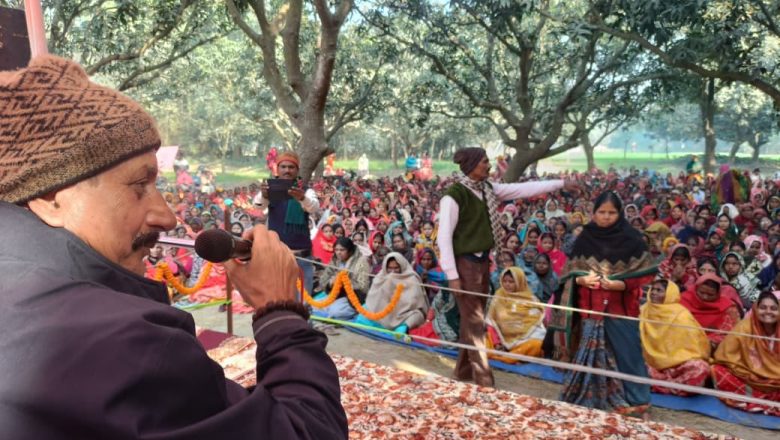 सहरसा (बिहार) ।सरोजा नवटोलिया साधु स्थान में मासिक शिव गुरु परिचर्चा का आयोजन