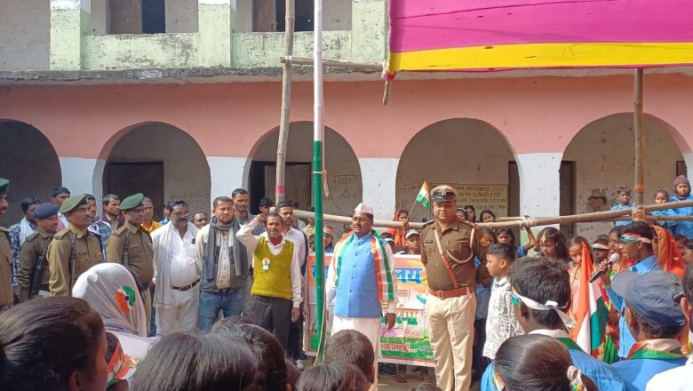 बिहार (सहरसा)।आन-बान-शान के साथ फहराया तिरंगा, स्कूलों में गूंजे देशभक्ति के गीत।