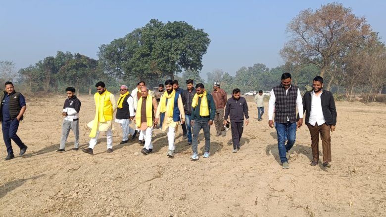 आजमगढ़।सुहेलदेव समाज पार्टी के राष्ट्रीय महासचिव ने रैली स्थल का किया निरीक्षण, सीएम के आने की सम्भावना 