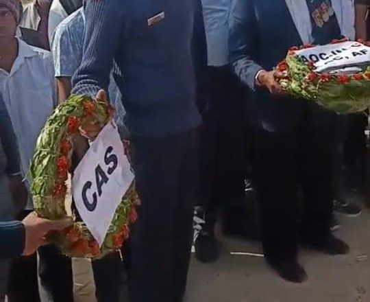 भदोही।अपर आयुक्त को पितृ शोक: सेवानिवृत्त वायुसेना वारंट ऑफिसर भोलानाथ बिंद का निधन, राजकीय सम्मान के साथ अंतिम संस्कार